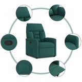  Naslonjač od tkanine tamnozeleni | shoptok.hr