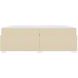  Konstrukcija postelje krema 200 x 200 cm blago, (5000069861) | Shoptok.si