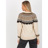 RUE PARIS Sweater-LC-SW-0342.06X-beige | Shoptok.si