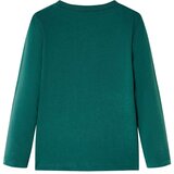  Dječja majica dugih rukava zelena 116 | shoptok.hr