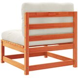  8-dijelni set vrtnih sofa s jastucima voštano smeđi od borovine | Eponuda.com