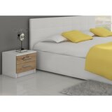  Noćni stočić TOD beo/hrast artisan | Eponuda.com