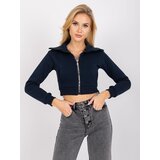 RUE PARIS Sweatshirt-RV-BL-7305.79-navy blue | Shoptok.si