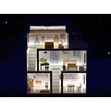  Lesena hišica za punčke Boho LED | Shoptok.si