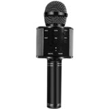 Kaku brezžični karaoke mikrofon - črn cene