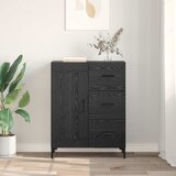  Kreveta Crni hrast 69.5 x 34 x 90 cm Konstruirano drvo | shoptok.hr