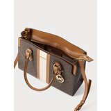 Michael Kors Ročna torbica svetlo bež / rjava / pueblo / temno rjava | Shoptok.si