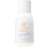 Clarins Milky Boost mlijeko za toniranje za ujednačavanje tena lica nijansa 01 Milky Cream 50 ml | shoptok.hr