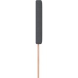 vidaXL LED vzglavnik - preprost dizajn, temno siva, 100 cm, kordurojska tkanina | Shoptok.si