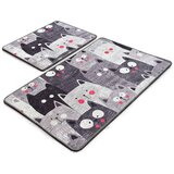 Foutastic Sive kupaonske prostirke u setu 2 kom 60x100 cm Meow – u