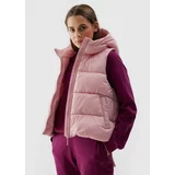 4f Women's Synthetic Down Down Vest - Pink
