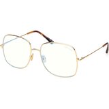 Tom Ford Blue Block Ženski okvir za dioptrijske naočare 0FT6048-B 3059, Zlatni | Eponuda.com
