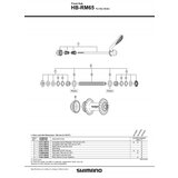Konus shimano HBRM65 levi Y2TC98030 shimano Cene