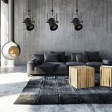 Toolight reflektorska pomična spot stropna svjetiljka trostruka crna E27 APP487-3C | shoptok.hr