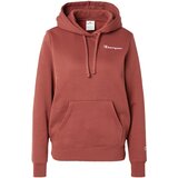 Champion Authentic Athletic Apparel Majica pikčasto rjava / bela | Shoptok.si