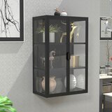 MID.YOU VISEČA VITRINA, črna | Shoptok.si