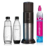Sodastream gazirni aparat, s plastenko in steklenico duo black Cene