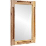  Zrcalo za kupaonicu Smeđa 50 x 2,5 x 70 cm Čvrsto drvo manga | shoptok.hr