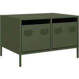 vidaXL TV omarica olivno zelena 68x50x43,5 cm hladno valjano jeklo | Shoptok.si