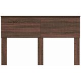 vidaXL Vzglavje z vzglavjem Rjav hrast 140 cm Konstruiran les | Shoptok.si