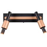 XXXL Crni/u brončanoj boji LED reflektor 20,5x42 cm Ikaris – | shoptok.hr