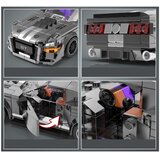  Tehnički blokovi SIVI sportski automobil iz 1960-ih, 437 dijelova ZA5783 | shoptok.hr