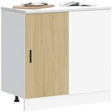  Podni ormarić za umivaonik "Lyon" Sonoma hrast, inženjersko drvo | shoptok.hr
