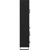  Highboard s ladicama 2 pcs Crni hrast 69,5 x 34 x 180 cm | shoptok.hr