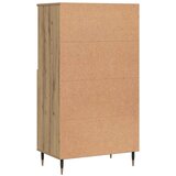  Visoka komoda boja hrasta artisan 60x36x110cm konstruirano drvo | shoptok.hr
