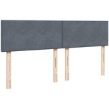  Krevet s oprugama i madracem tamnosivi 180x200 cm baršunasti | shoptok.hr