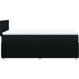 Box spring krevet s madracem crni 80 x 200 cm od tkanine | shoptok.hr