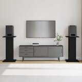  Stalak za zvučnike 2 pcs Crni hrast 30 x 30 x 60 cm | Eponuda.ba