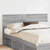 vidaXL Vzglavje z vzglavjem Siva Sonoma 160 cm Konstruiran les | Shoptok.si