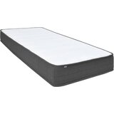  Krevet od tkanine s oprugama tamnosivi 100 x 200 cm | shoptok.hr