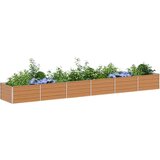  Povišena gredica - Vrtna gredica Svijetlosmeđa 480 x 80 x 45 cm | shoptok.hr