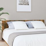 vidaXL Uzglavlje za krevet boja dimljenog hrasta 200x1,5x80 cm drveno | shoptok.hr