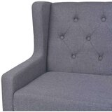 vidaXL 3-dijelna garnitura od tkanine siva | shoptok.hr