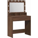 Toaletni stol Smeđi hrast 75,5 x 41 x 135 cm Konstruirano drvo | shoptok.hr