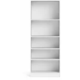 Tvilum bijela polica za knjige Basic, 79 x 203 cm