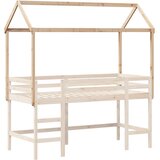 Krov za dječji krevet 207 x 95,5 x 159 cm od masivne borovine | shoptok.hr