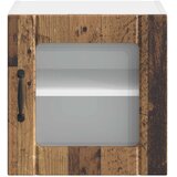  Zidni stakleni ormarić Lucca Staro drvo 40 x 31 x 40 cm | shoptok.hr
