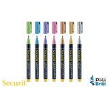 SECURIT Markerji s tekočo kredo ®, 2 mm, 7 x metalik Cene
