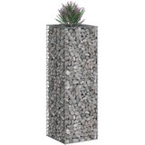  Gabionski uzdignuti krevet Srebrno 50 x 50 x 150 cm - 50 x 50 x 150 cm | shoptok.hr