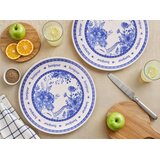 Hermia Set servisnih tanjira, 6 komada, Plavi | Eponuda.com