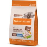 Nature’s Variety Nature's Variety Healthy Grains Dog Med/Max Adult - bela riba 10 kg | Shoptok.si