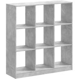  Regal za knjige boja betona 102 x 32 x 108 cm konstruirano drvo | Eponuda.com