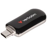  USB-C MEMORIJSKI STIK 3.2 GEN1 VERBATIM 128GB CRNI PLECTRA | Eponuda.ba