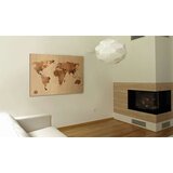  Slika - The World painted with coffee 90x60 | shoptok.hr