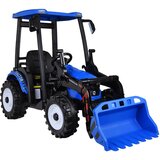 Traktor bager AKU s prikolicom plavi | Shoptok.si