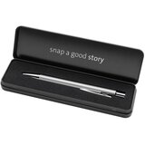 Olovka KEMIJSKA SNAP METALLIC U METALNOJ KUTIJI PELIKAN 821223 SREBRNA | Shoptok.si